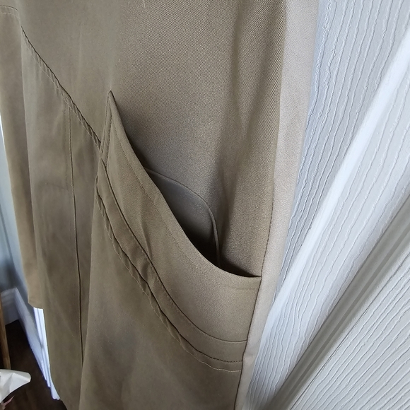 London Fog strapless trench coat dress. - Picture 10 of 10